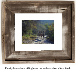 family horseback riding near me in Queensbury, New York